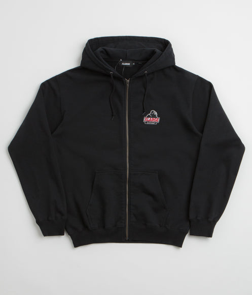 XLarge Slanted OG Full Zip Hoodie - Black / Black