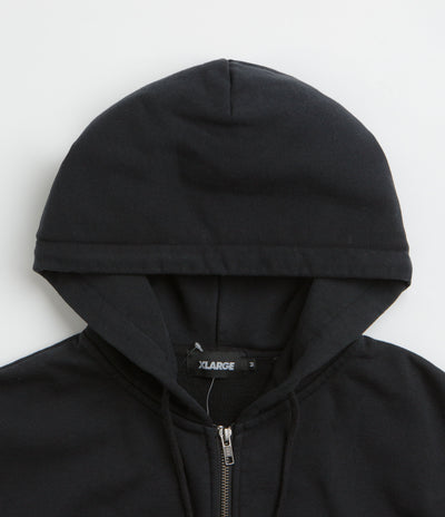 XLarge Slanted OG Full Zip Hoodie in Black and Black