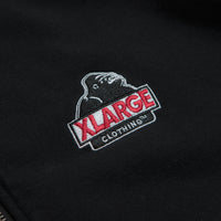 XLarge Slanted OG Full Zip Hoodie in Black and Black thumbnail