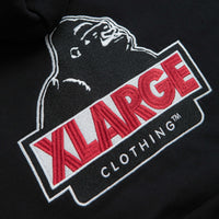 XLarge Slanted OG Full Zip Hoodie in Black and Black thumbnail