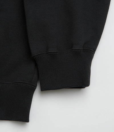 XLarge Slanted OG Full Zip Hoodie in Black and Black