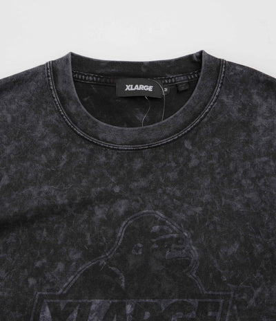 XLarge Slanted OG Long Sleeve T-Shirt in Black Chemical Wash