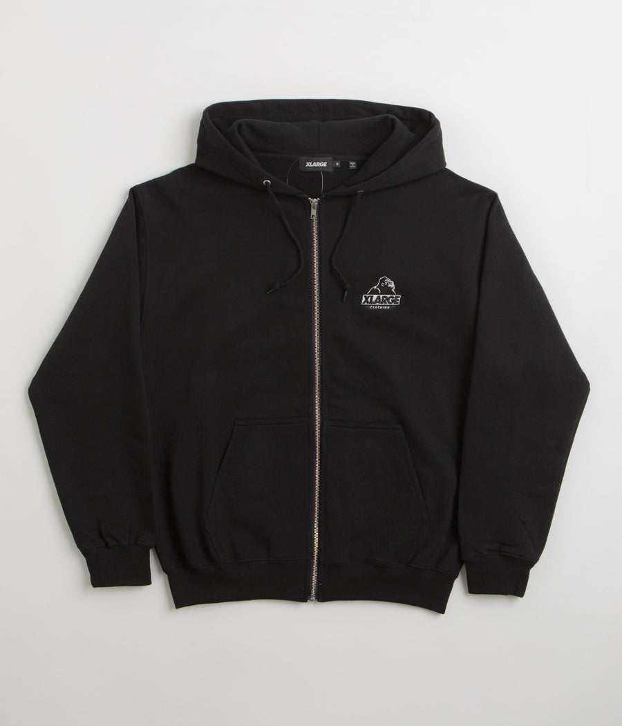 XLarge Slanted OG Zip Hoodie in Black