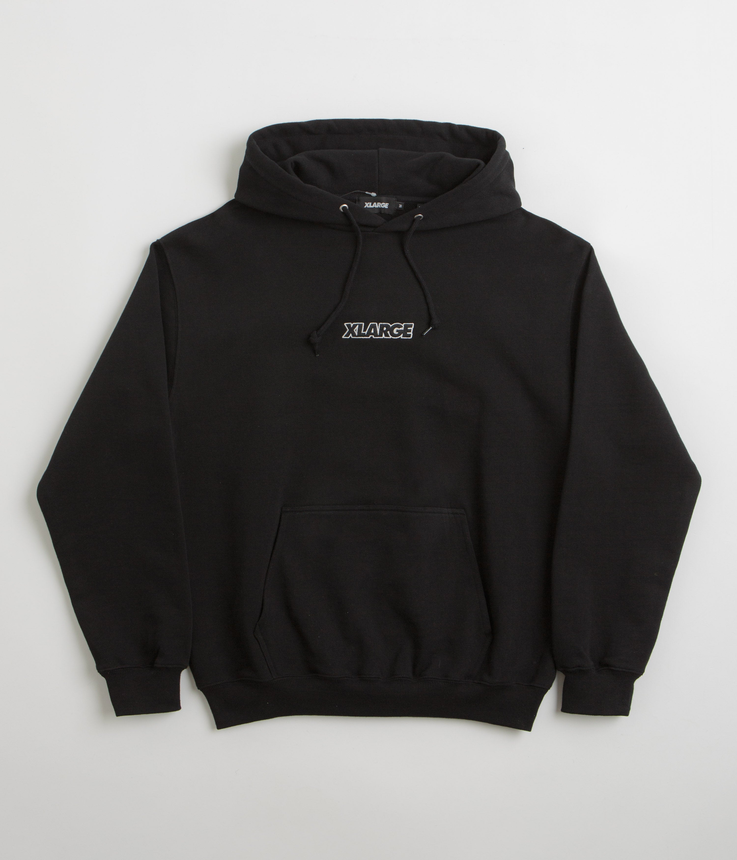 XLarge Standard Logo Hoodie in Black