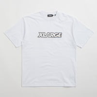 XLarge Standard Logo T-Shirt in White and White thumbnail
