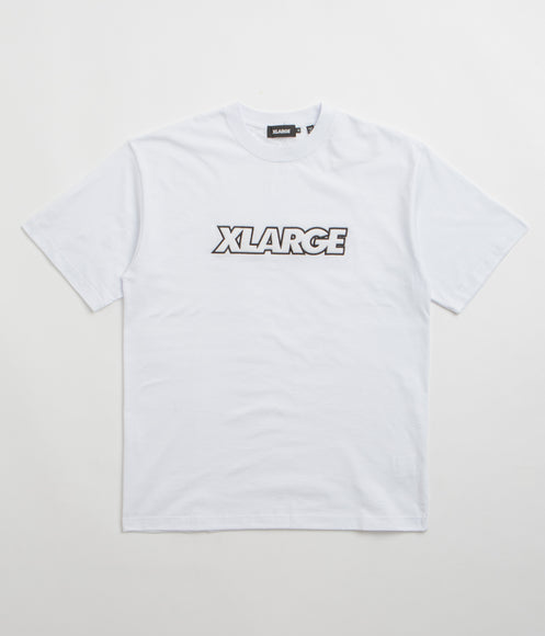 XLarge Standard Logo T-Shirt - White / White
