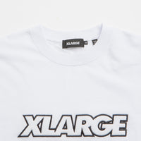 XLarge Standard Logo T-Shirt in White and White thumbnail