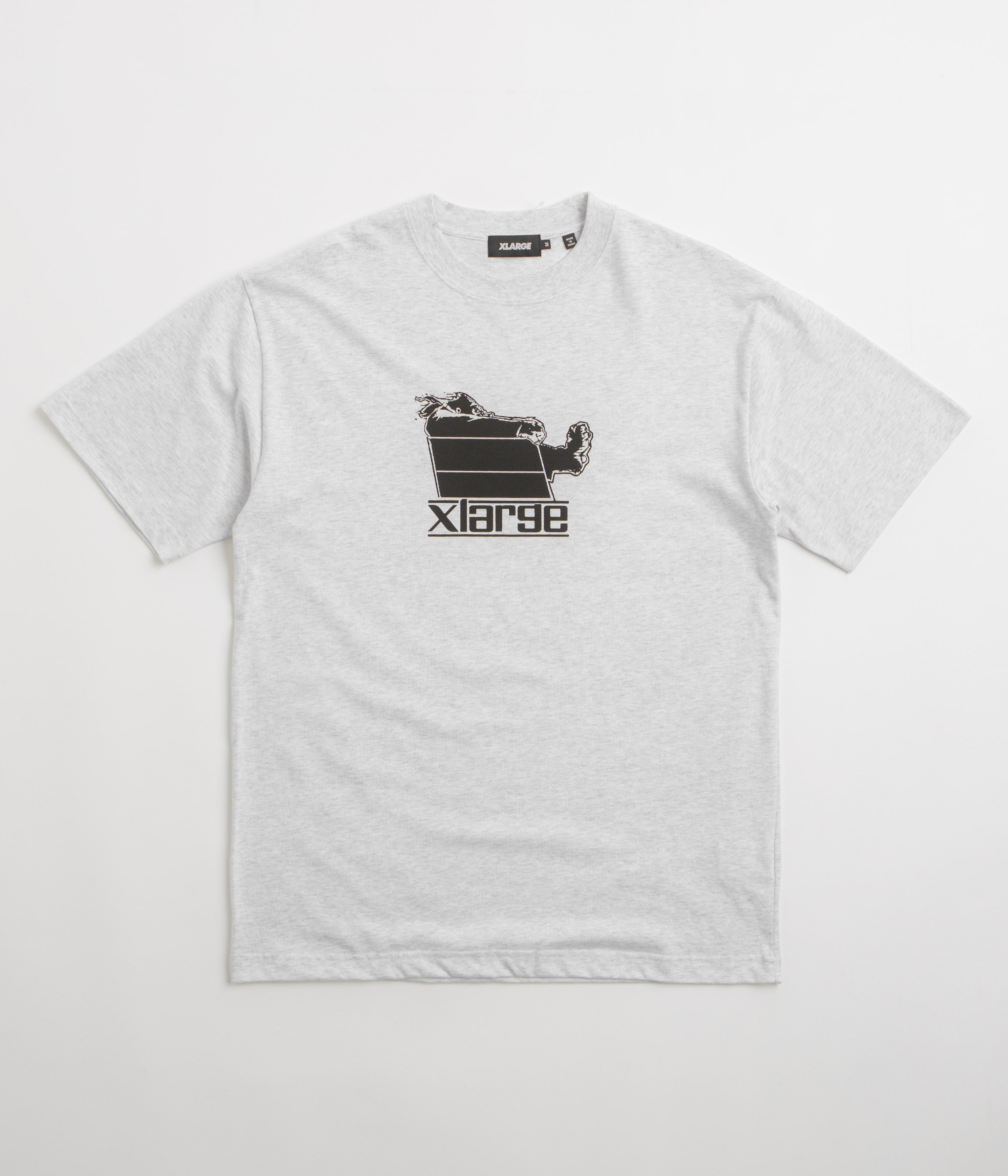 XLarge Wind Pressure T-Shirt in Ash