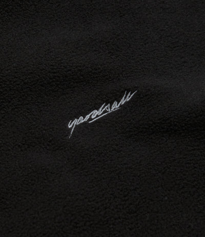 Yardsale Athletic Fleece Hoodie in Black