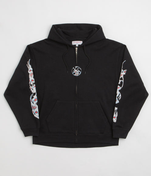 Yardsale Bullseye Full Zip Hoodie - Black