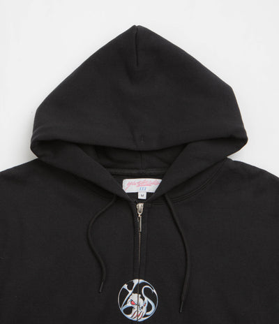 Yardsale Bullseye Full Zip Hoodie - Black