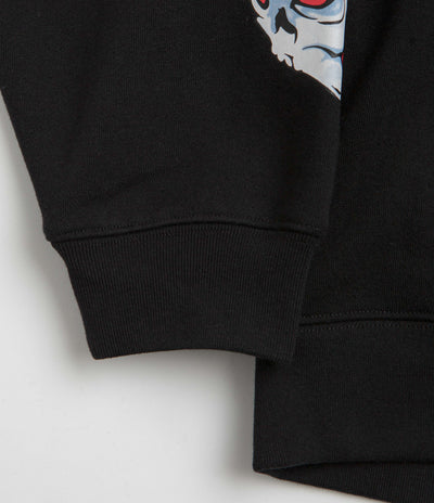 Yardsale Bullseye Full Zip Hoodie - Black