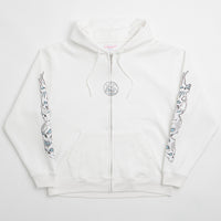 Yardsale Bullseye Full Zip Hoodie - Off White thumbnail