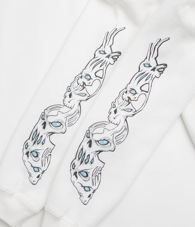 Yardsale Bullseye Full Zip Hoodie - Off White