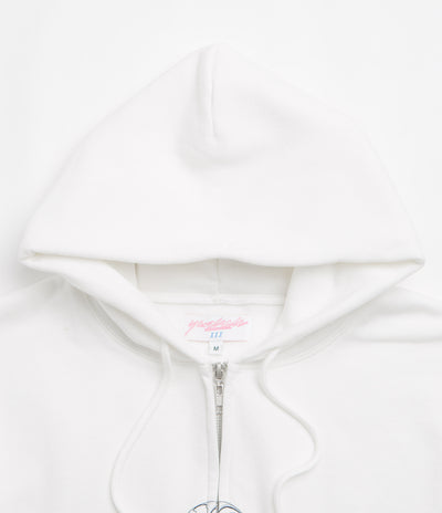 Yardsale Bullseye Full Zip Hoodie - Off White