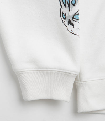 Yardsale Bullseye Full Zip Hoodie - Off White