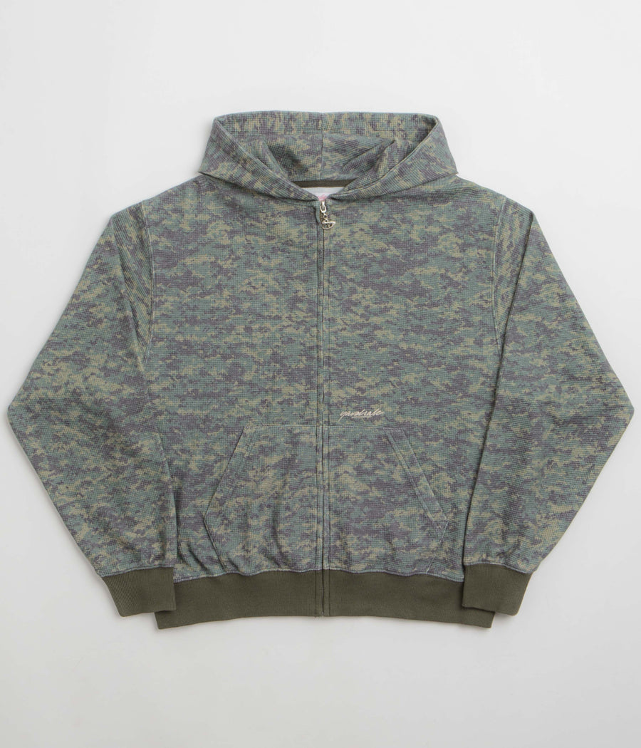 Yardsale Camo Zero Hoodie - Washed Green