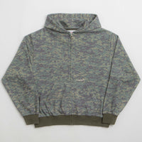 Yardsale Camo Zero Hoodie - Washed Green thumbnail