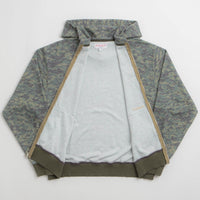 Yardsale Camo Zero Hoodie - Washed Green thumbnail