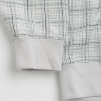 Yardsale Check Waffle Full Zip Hoodie - Grey thumbnail