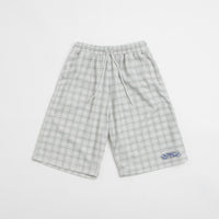 Yardsale Check Waffle Shorts - Light Grey thumbnail