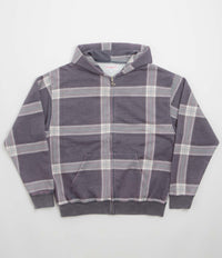 Y*N様 Yardsale Crib Checked Hoodie Yardsale Crib Checked Hoodie - Grey | Flatspot