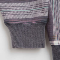 Yardsale Crib Checked Hoodie in Blue thumbnail
