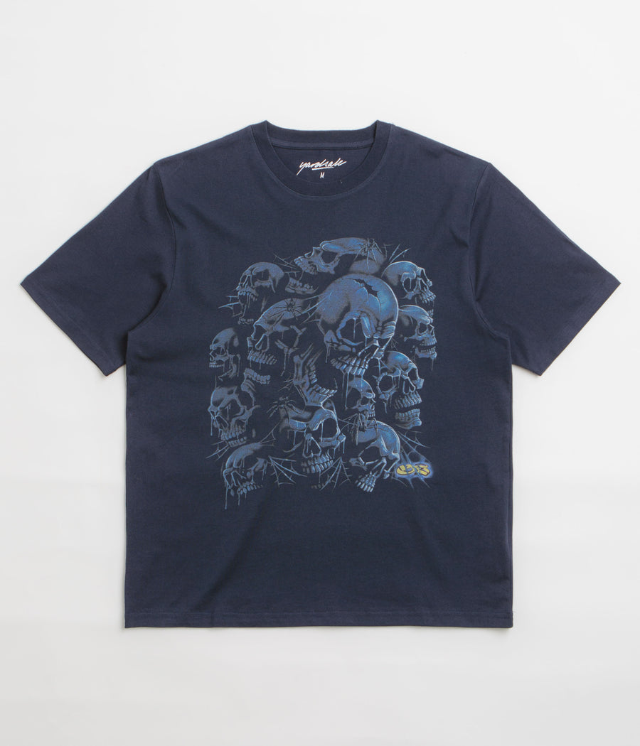 Yardsale Crypt T-Shirt in Navy
