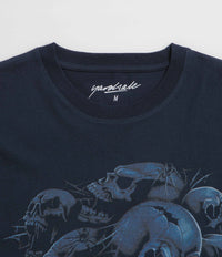 Yardsale Crypt T-Shirt - Navy | flatspot