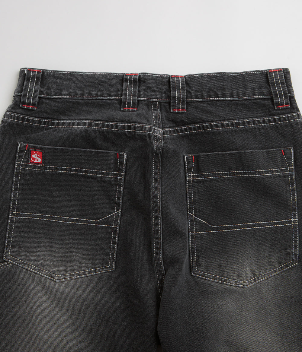 Yardsale Culture Slub Phantasy Jeans - Washed Black | Flatspot