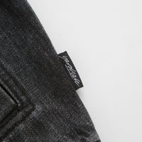 Yardsale Denim Full Zip Hoodie - Black thumbnail