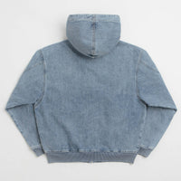 Yardsale Denim Full Zip Hoodie - Blue thumbnail
