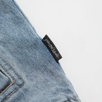 Yardsale Denim Full Zip Hoodie - Blue thumbnail