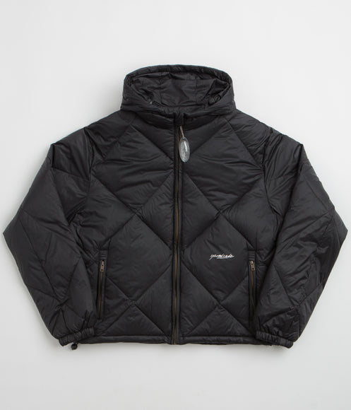 Yardsale Diamond Down Puffer Jacket - Black