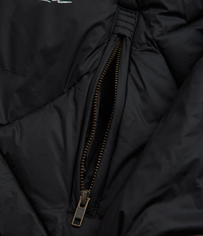 Yardsale Diamond Down Puffer Jacket - Black