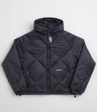 Yardsale Diamond Down Puffer Jacket - Navy