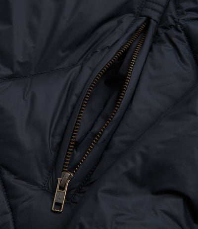 Yardsale Diamond Down Puffer Jacket - Navy