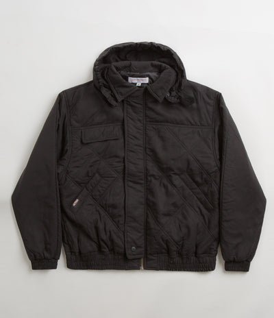 Yardsale Diamond Quilted Jacket - Black