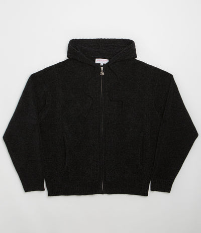 Yardsale Dreamer Chenille Hoodie in Black
