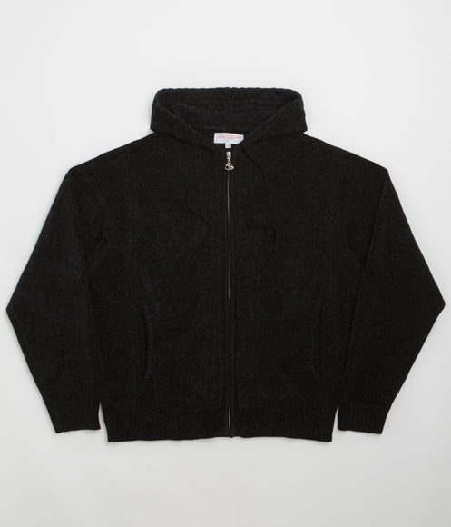 Yardsale Dreamer Chenille Hoodie - Black