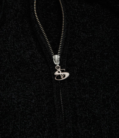 Yardsale Dreamer Chenille Hoodie in Black