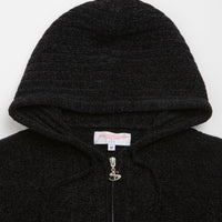 Yardsale Dreamer Chenille Hoodie in Black thumbnail
