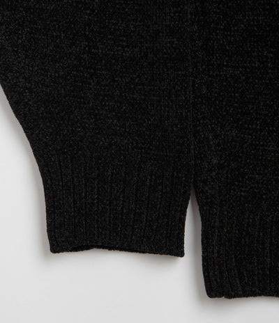 Yardsale Dreamer Chenille Hoodie in Black