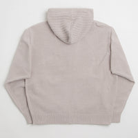 Yardsale Dreamer Chenille Hoodie in Light Grey thumbnail