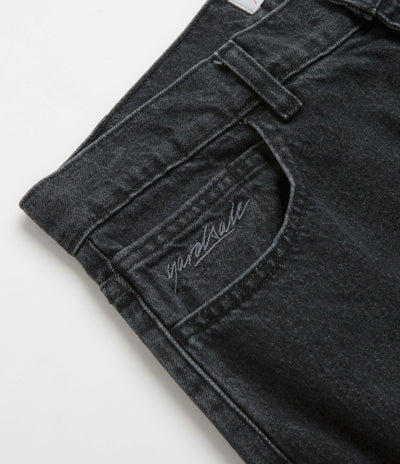 Yardsale Slub Stain Phantasy Jeans in Black