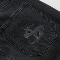 Yardsale Slub Stain Phantasy Jeans in Black thumbnail