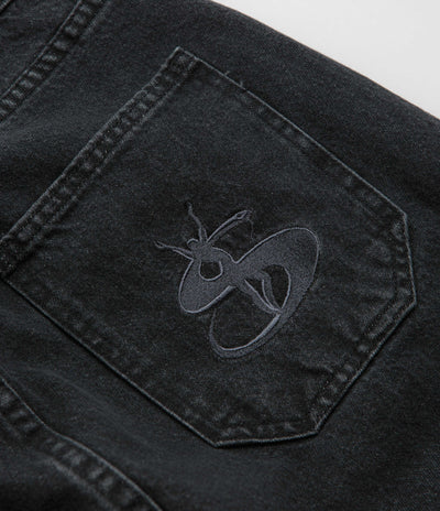 Yardsale Slub Stain Phantasy Jeans in Black