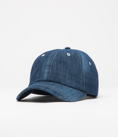 Yardsale Faded Slub Denim Cap - Blue