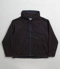Yardsale Fleece Zip Hoodie in Black