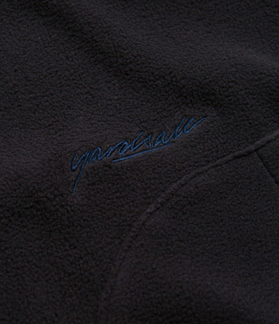 Yardsale Fleece Zip Hoodie in Black